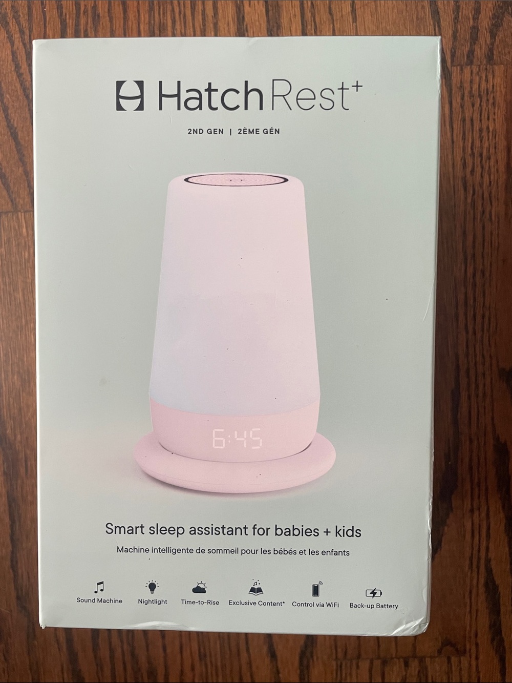 Hatch Rest Plus 2nd Gen Nightlight and Sound Machine NIB